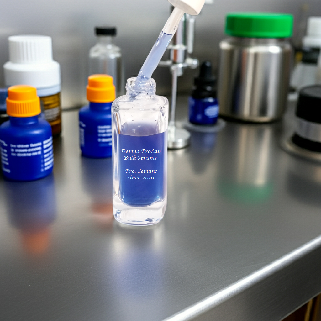 GHK-Cu Copper Peptide Base Serum-Private Label-Bulk Size 5-55 Gallons