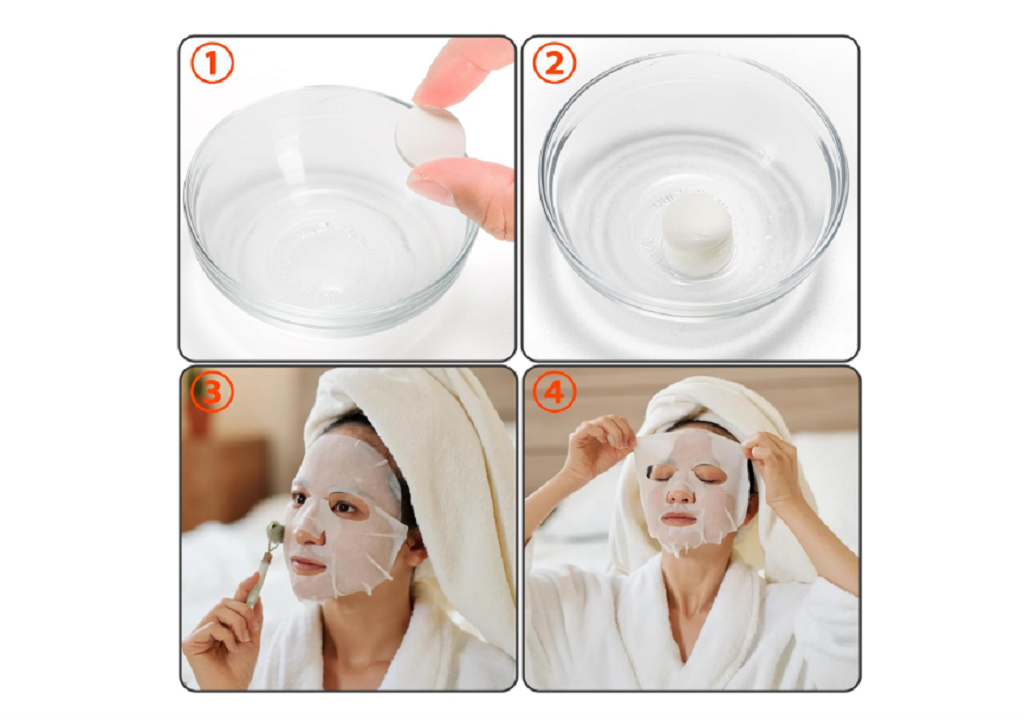 Facial Sheet Masks Disposable 30pcs.