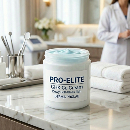 (#KB3) GHK-Cu Cream with CICA-Dewy Soft Glass-Skin